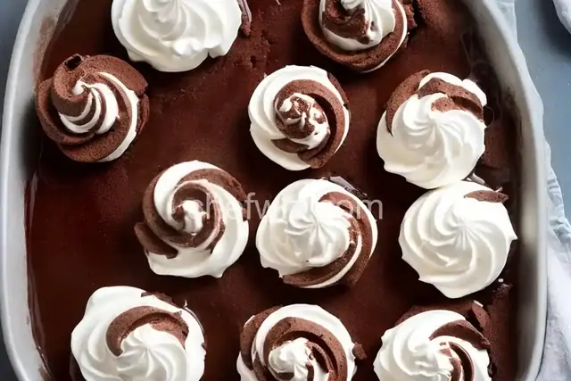 Chocolate-Cinnamon Swirl Meringues Recipe