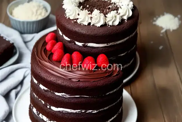 Chocolate Coconut Cake
