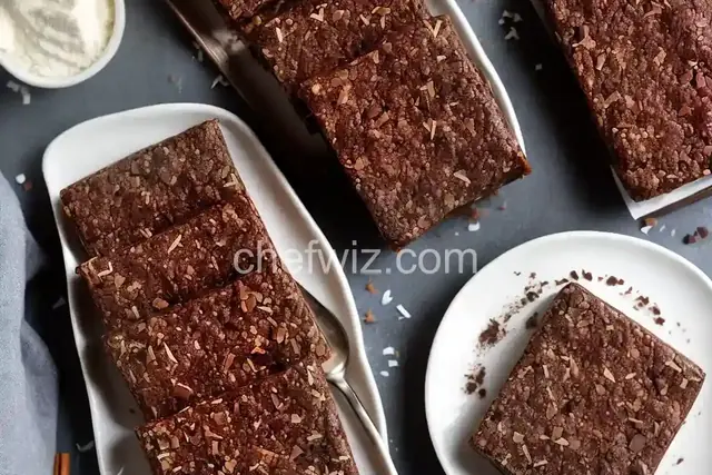 Chocolate Coconut Date Bars
