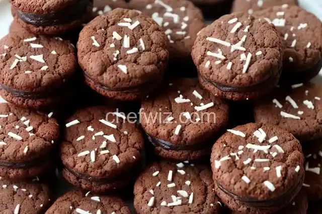Chocolate-Coconut Macaroons
