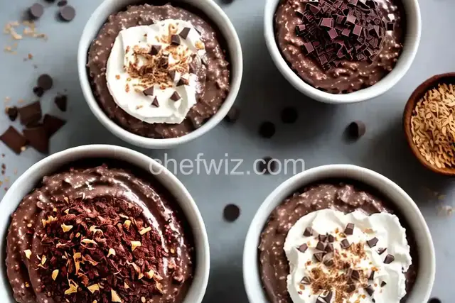 Chocolate Coconut Overnight Oats