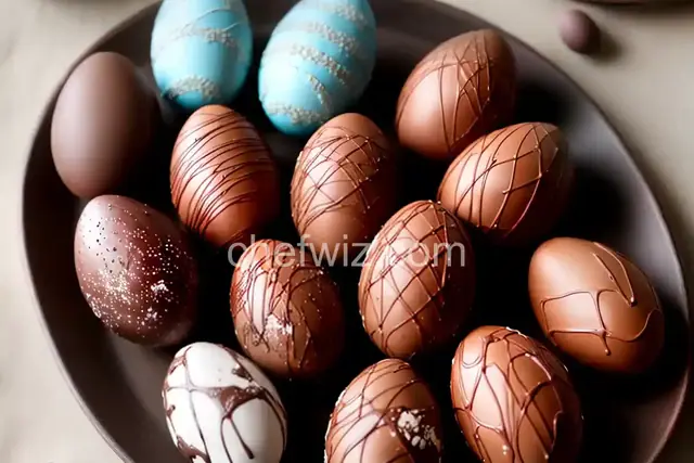 Chocolate Covered Easter Eggs