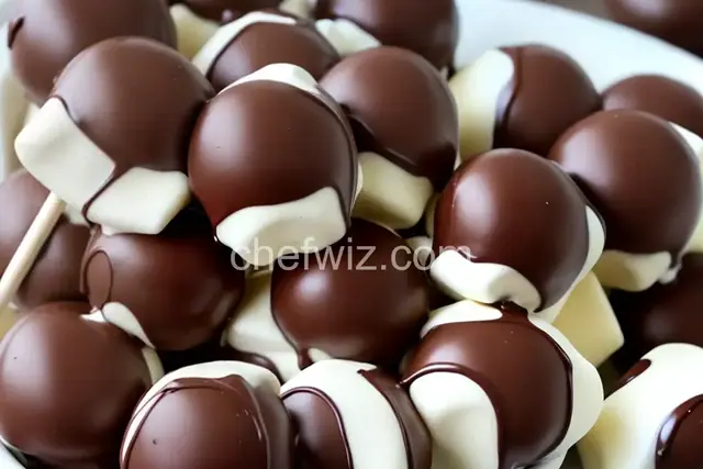 Chocolate Covered Marshmallows