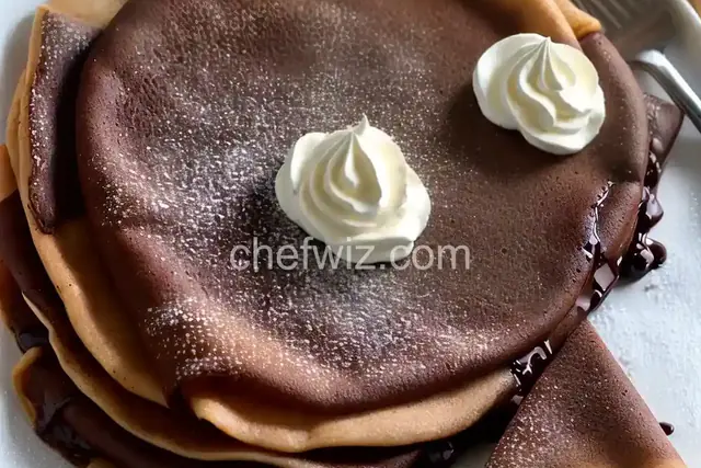 Chocolate Crepes