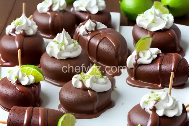 Chocolate-Dipped Key Lime Pie Pops