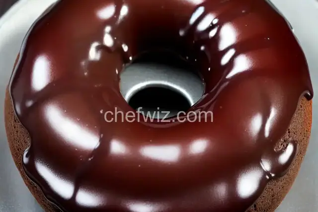 Chocolate Doughnut Glaze