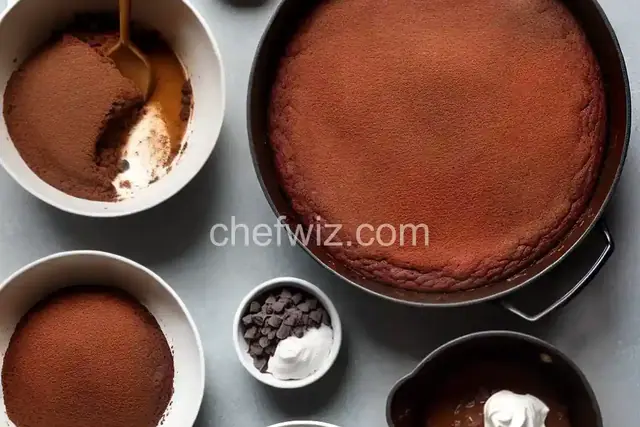 Chocolate Dump Cake Recipe(4 ingredients)