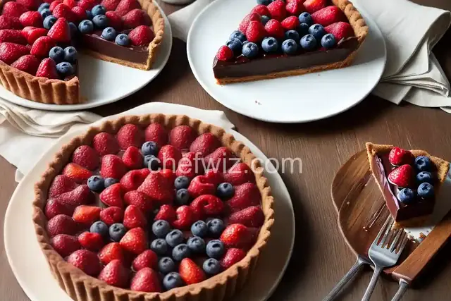 Chocolate Fruit Tart