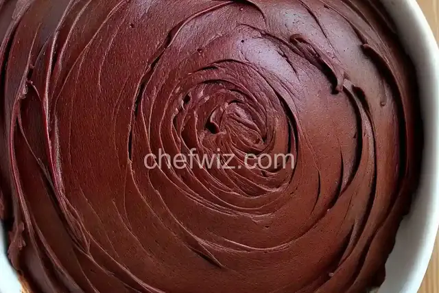 Chocolate Fudge Buttercream Frosting