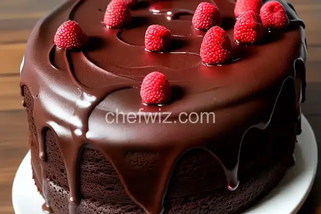 Chocolate Ganache Cake