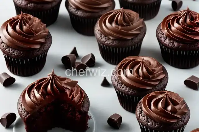 Chocolate Ganache Cupcakes