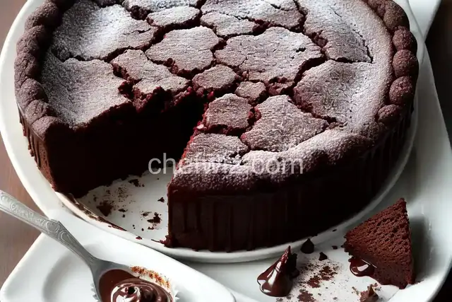Chocolate Gooey Butter Cake