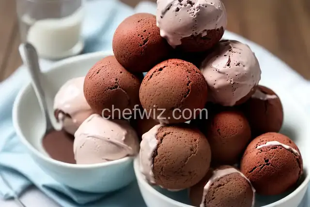 Chocolate Ice Cream Bon Bons Recipe