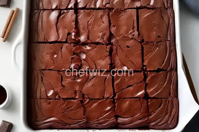 Chocolate Kahlua Brownies With Coffee
