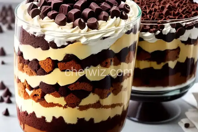 Chocolate Kahlua Trifle