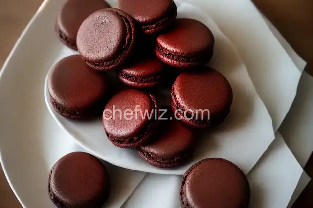 Chocolate Macaroons II