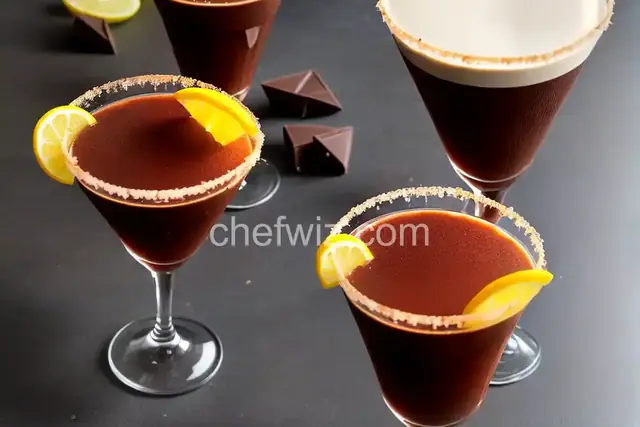Chocolate Martini Mocktail