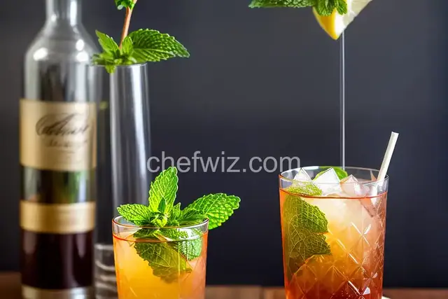 Chocolate Mint Julep Cocktail Recipe