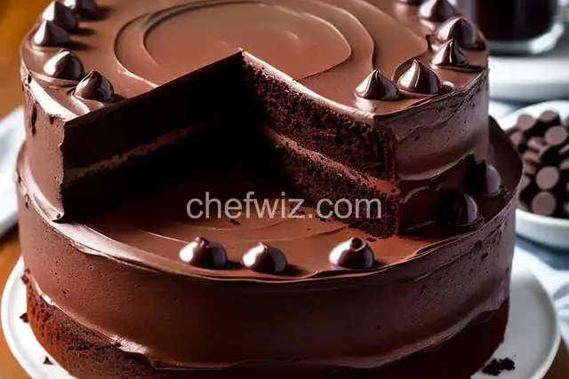 Chocolate Mocha Liqueur Cake II