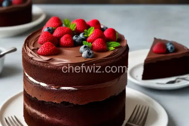 Chocolate Mousse Cake IV