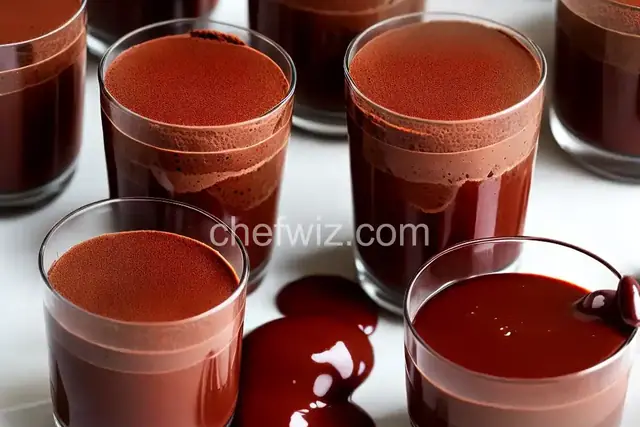 Chocolate Mousse Shots