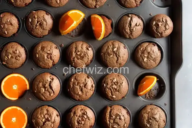 Chocolate-Orange Buckwheat Muffins