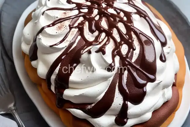 Chocolate Pavlova