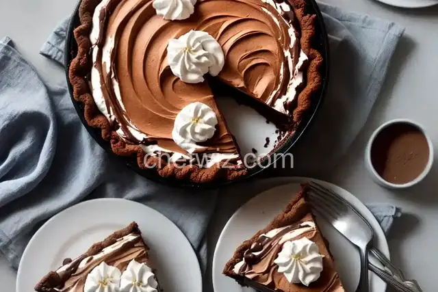 Chocolate-Peanut Butter Cool Whip Pie