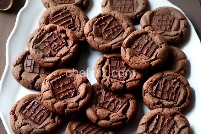 Chocolate Peanut Butter Cup Cookies
