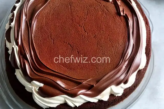 Chocolate Peanut Butter Poke Cake