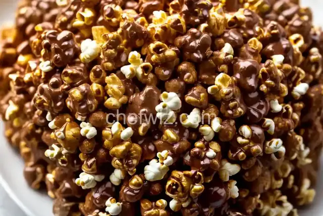 Chocolate Peanut Butter Popcorn