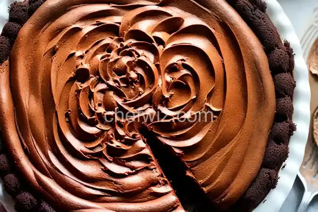 Chocolate Peanut Butter Pudding Pie