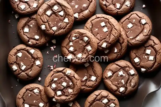 Chocolate Peppermint Cookies