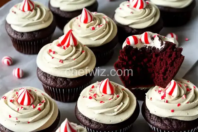Chocolate-Peppermint Cupcakes