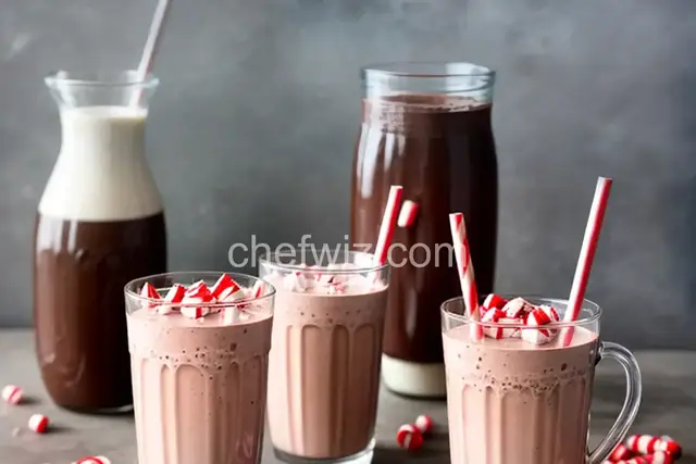 Chocolate Peppermint Milkshake