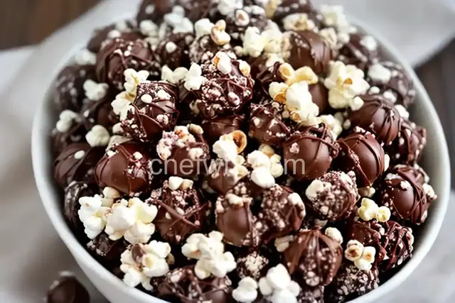 Chocolate-Peppermint Popcorn
