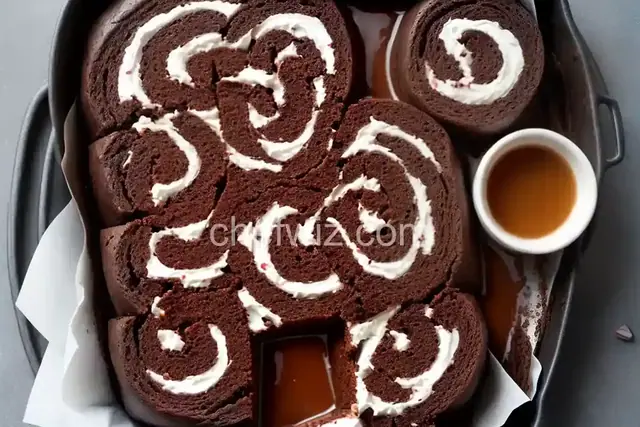 Chocolate-Peppermint Roll