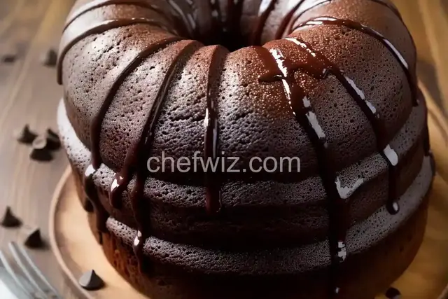 Chocolate Pound Cake III