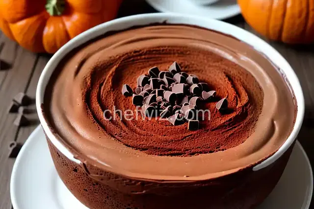 Chocolate-Pumpkin Mousse