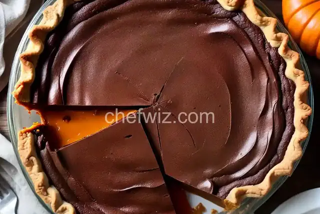 Chocolate Pumpkin Pie