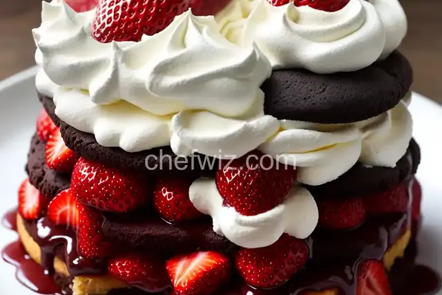 Chocolate Strawberry Shortcake