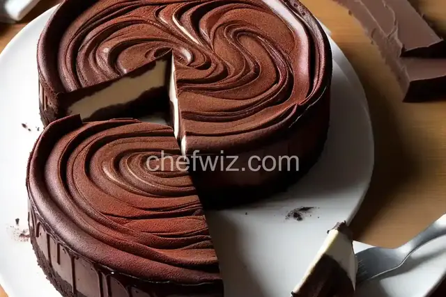 Chocolate-Swirled Cheesecake