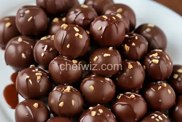 Chocolate-Topped Pralines