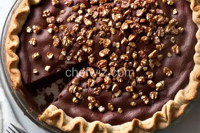 Chocolate-Walnut Pie