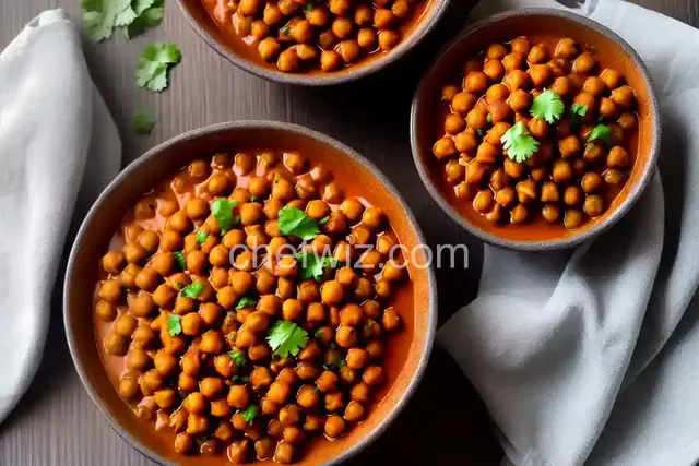 Chole (Vegetarian Indian Chickpeas)