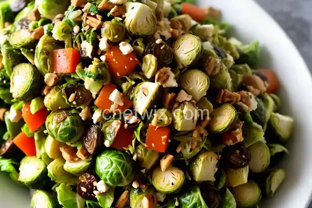 Chopped Brussels Sprout Salad