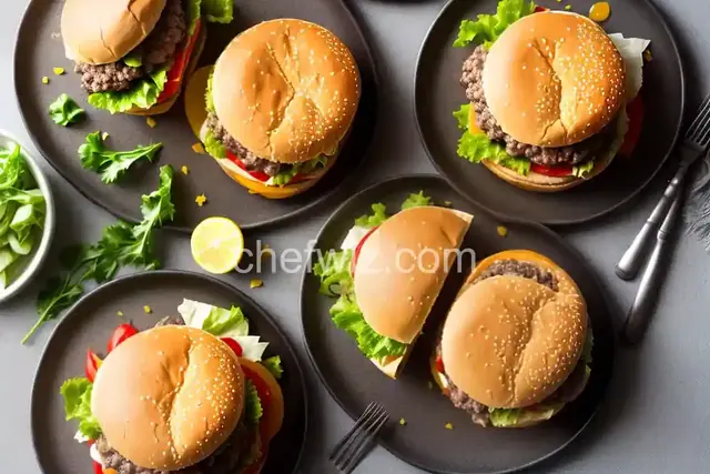 Chopped Cheeseburgers