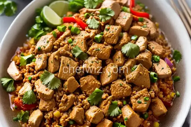 Chopped Grilled Chicken Kelaguen Mannok