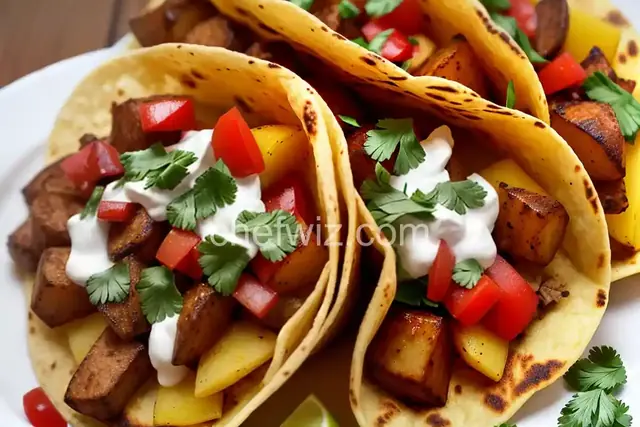 Chorizo-Potato Tacos