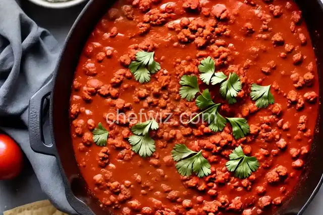 Chorizo Refried Beans